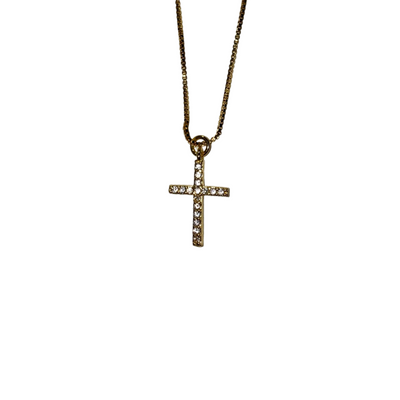 Mini Cross Necklace - The Serre Collection